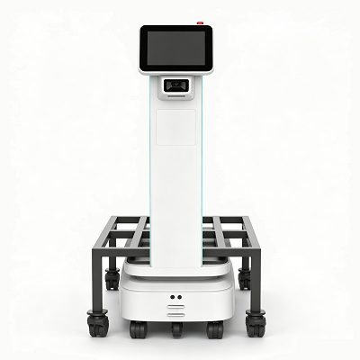 Robot Mudah Alih Platform Mengangkat Automatik