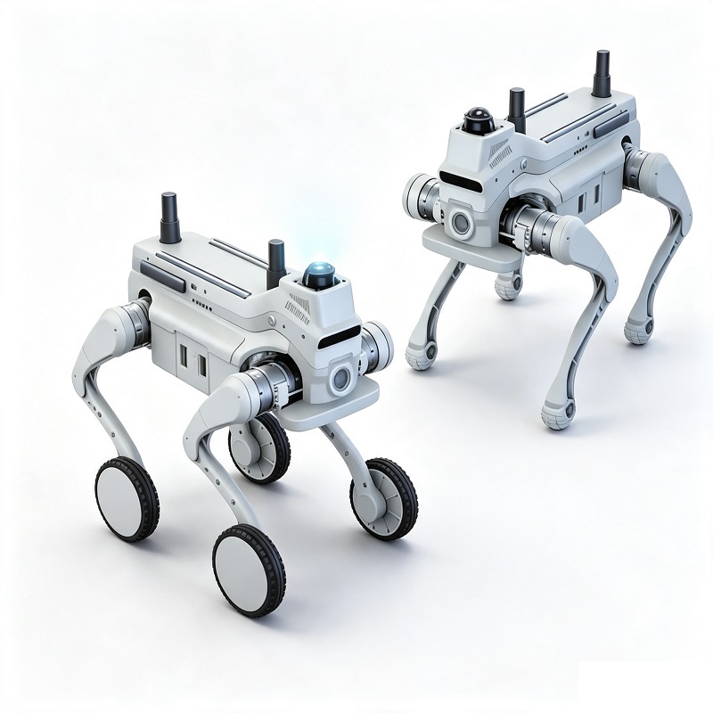 Robot Berempat Perindustrian Untuk Pemeriksaan & Penyelidikan