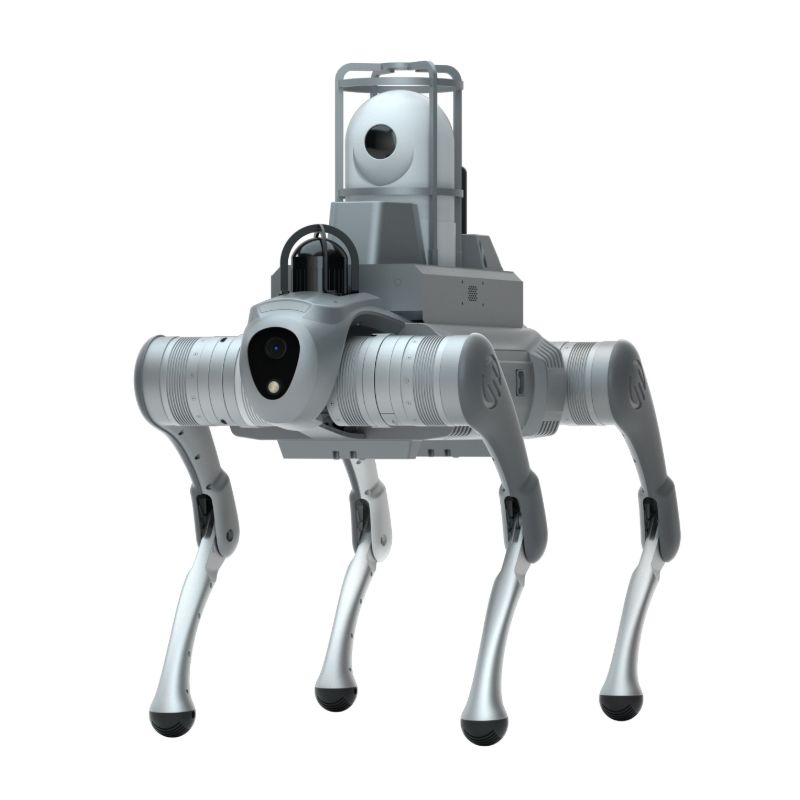 Platform Casis Robot Berkaki Empat Anjing Robot Berempat