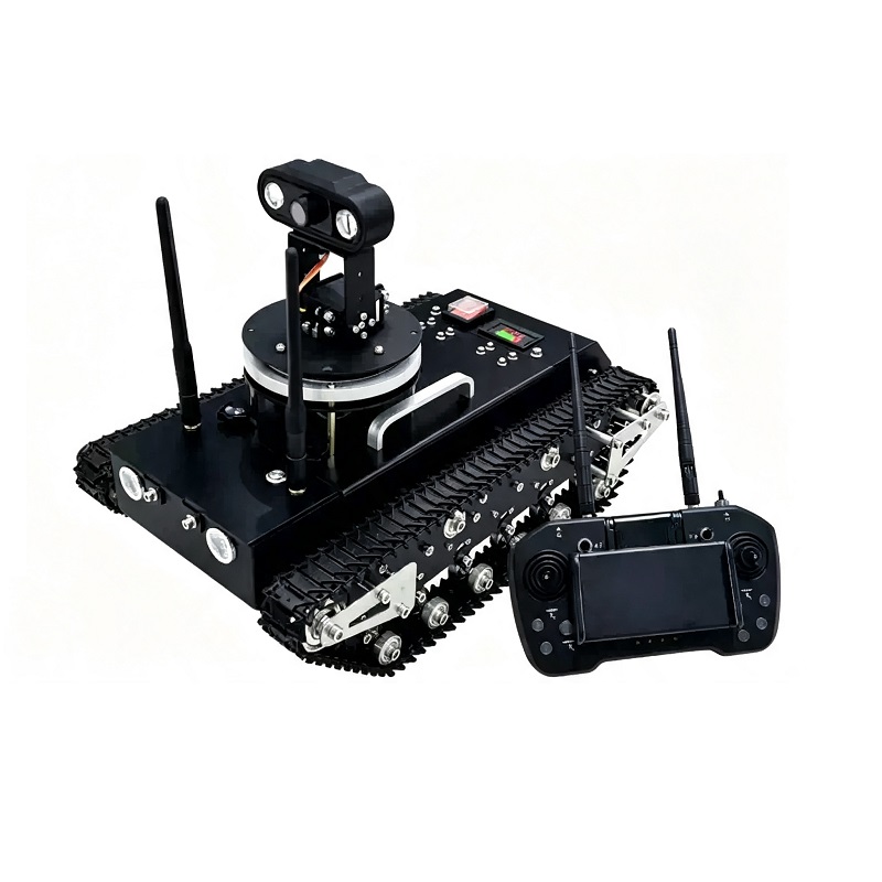 Robot Dijejaki Kawalan Jauh Dengan Penghantaran Video Masa Nyata